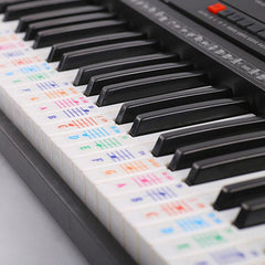 Piano Keyboard Note Sticker for 61/88 key Electronic Keyboard
