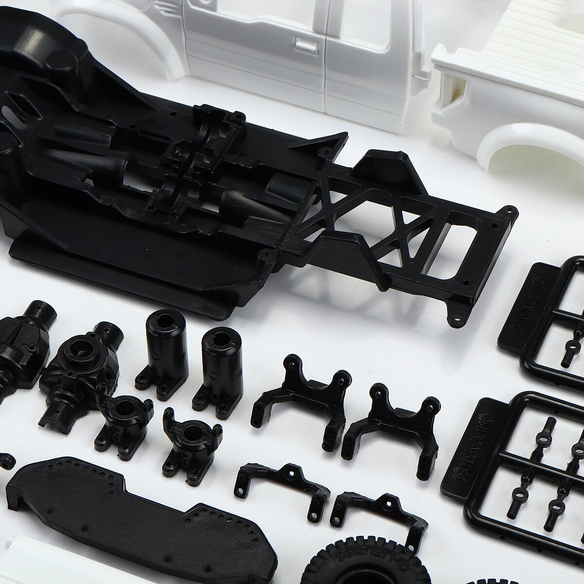 EP Scale Climbing RC Crawler Car DIY Assemble KIT Motor ESC Servo Battery