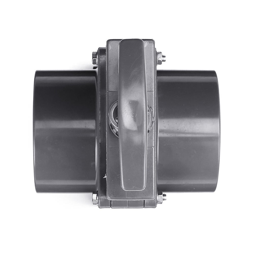 3 Inch Upvc EPDM Stainless Steel Sewage Gate Valve Industry Pull Plate Mixing Valve 0.35Mpa
