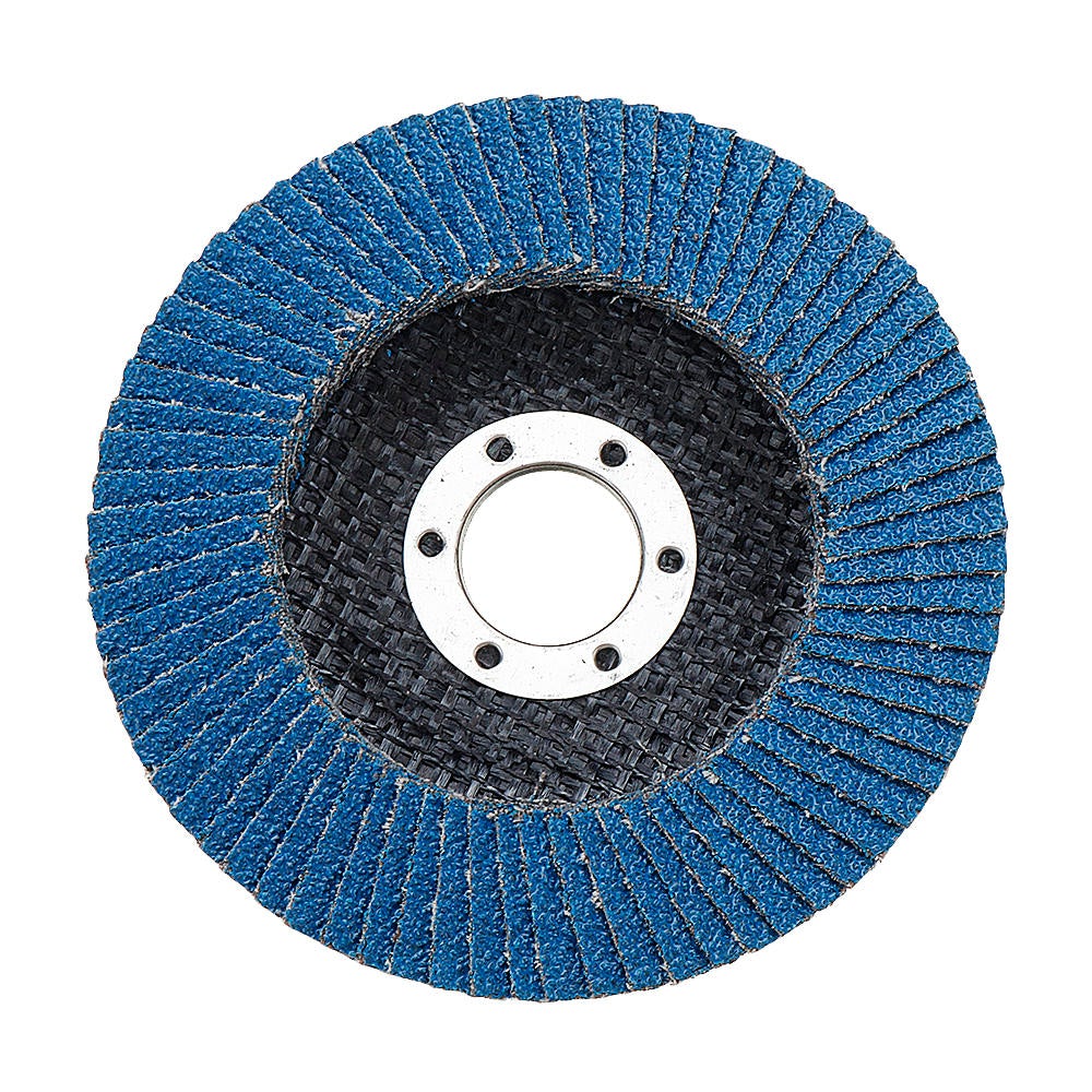 10Pcs 115mm 4.5 Inch Premium Zirconia Flap Disc Grinding Wheel 40-120 Grit Angle Grinder Disc