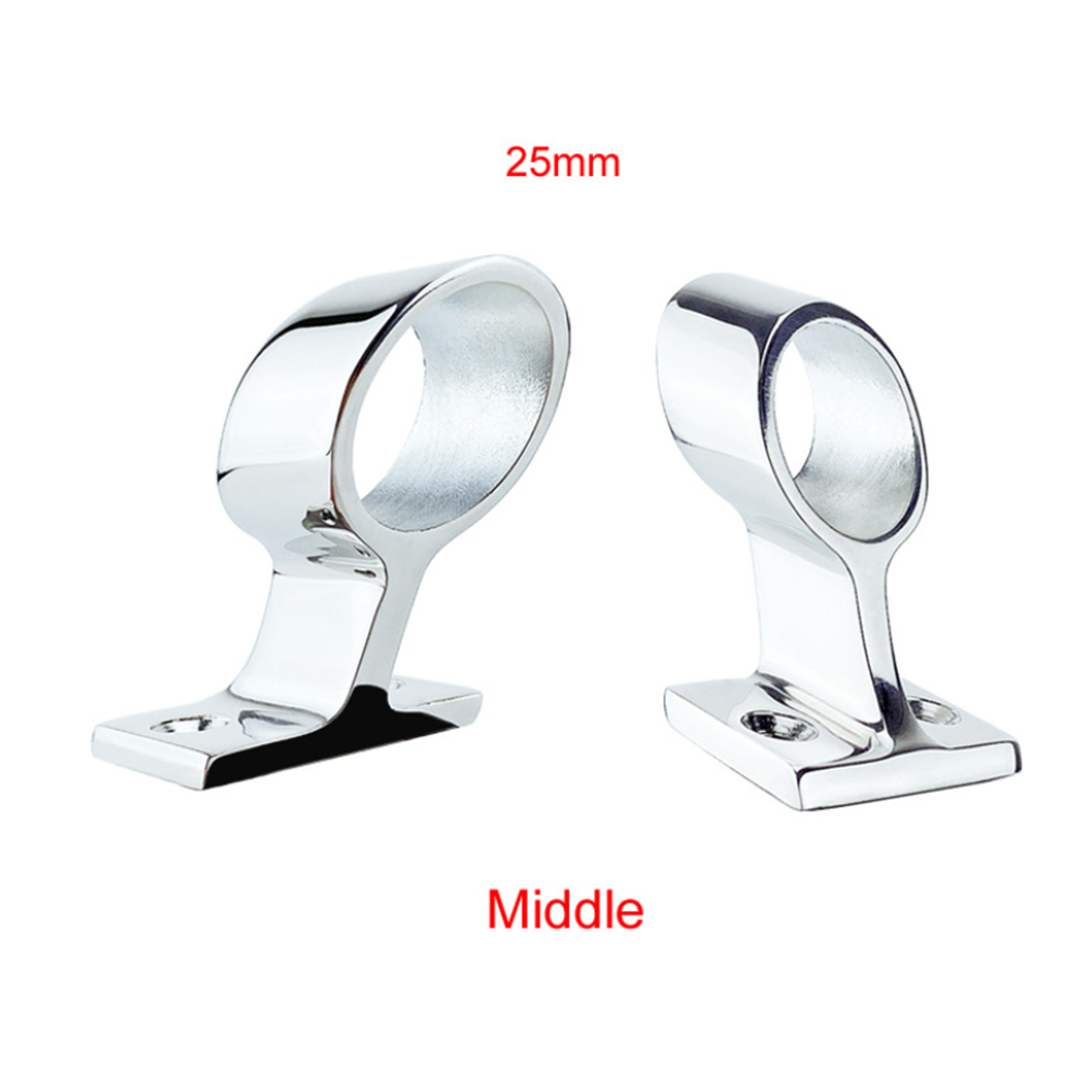 1PC Angles 316 Stainless Steel Boat Hand Rail Fitting Marine Railing Support Bracket Tube Stanchion Hardware Yacht Accessories