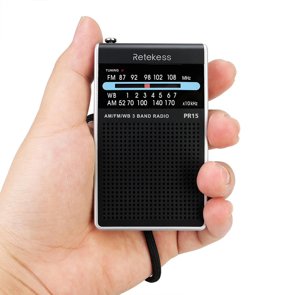 Digital Display Radio with FM AM for Family Camping Outdoor