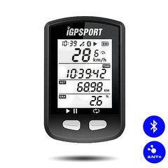 Bike Cycling Computer With ANT Bluetooth Heart Rate Monitor And Speed Cadence Sensor Connection Waterproof