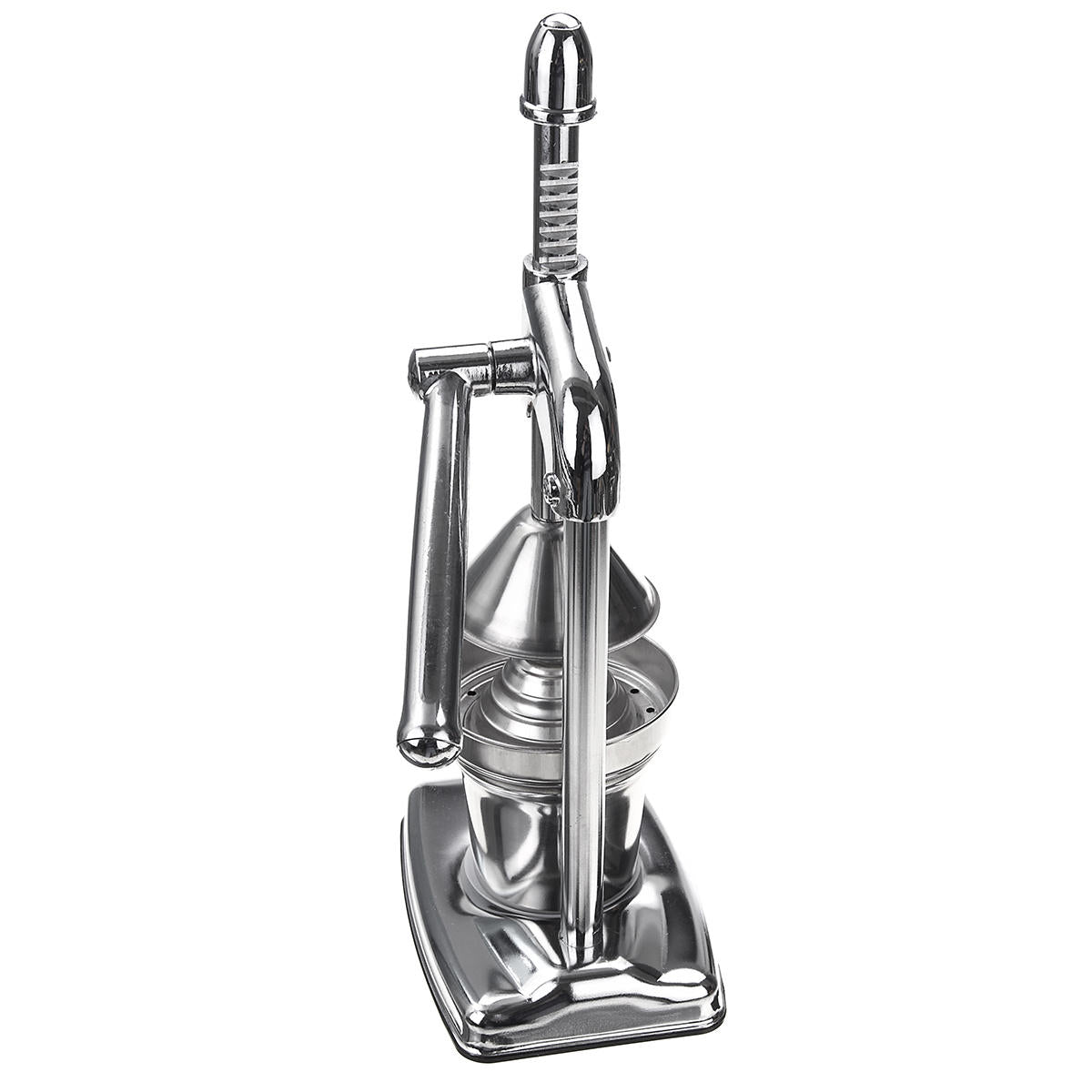 Stainless Steel Manual Citrus Juicer Orange Lemon Manual Juice Squeezer Silver