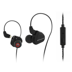 In-ear DD+BA Hybrid Hi-Fi 2Pin Earphone with Microphone Line Control