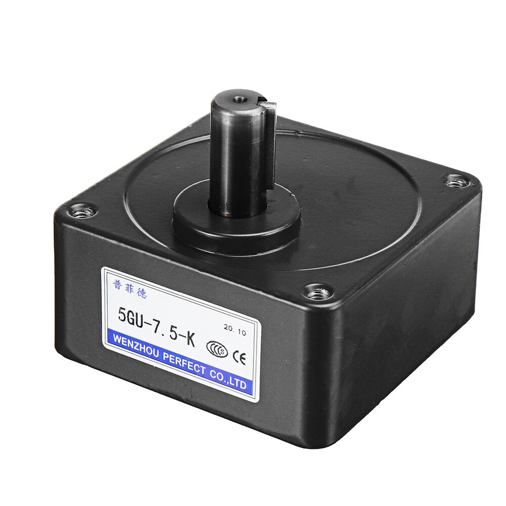 220V 40W 2.7-450RPM Variable Speed Motor AC Gear Reducer Motor Geared Motor 1:3-1:500 Reversible Gear