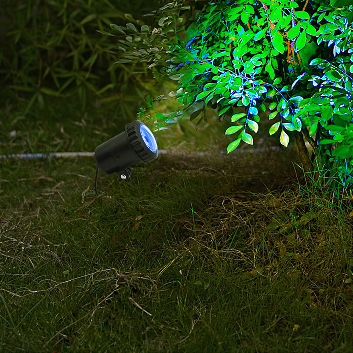 IP68 4 in1 Waterproof Underwater Fountain Pond Lights Solar Light LED Spotlights For Outdoor Amphibious Lawn Pool Garden Path Aquarium