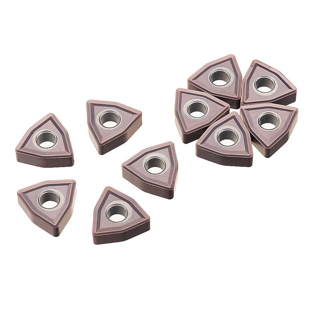 10pcs WNMG080404 MS CVD Carbide Insert Turning Tool for DWLNR/L PWLNR/L