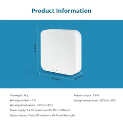 Smart WiFi Bluetooth Home Bridge Wireless Remote Controller