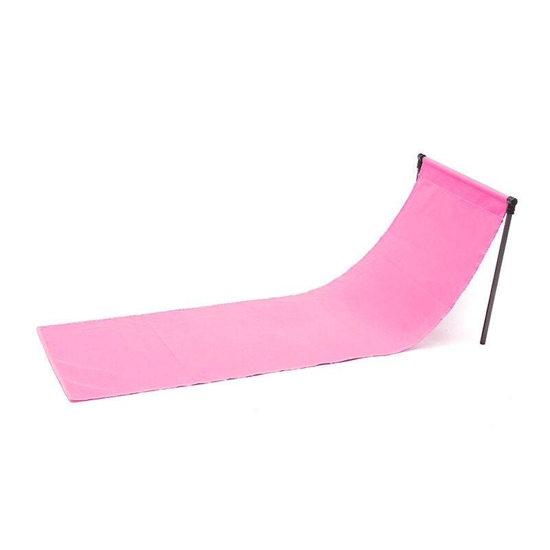 Folding Chair Lazy Sofa Portable Beach Lounge Chair Outdoor Camping Garden Seat