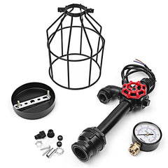 Industrial Vintage Iron Cage Ceiling Light Hang Wire Chandelier Pendant Lamp AC85-220V