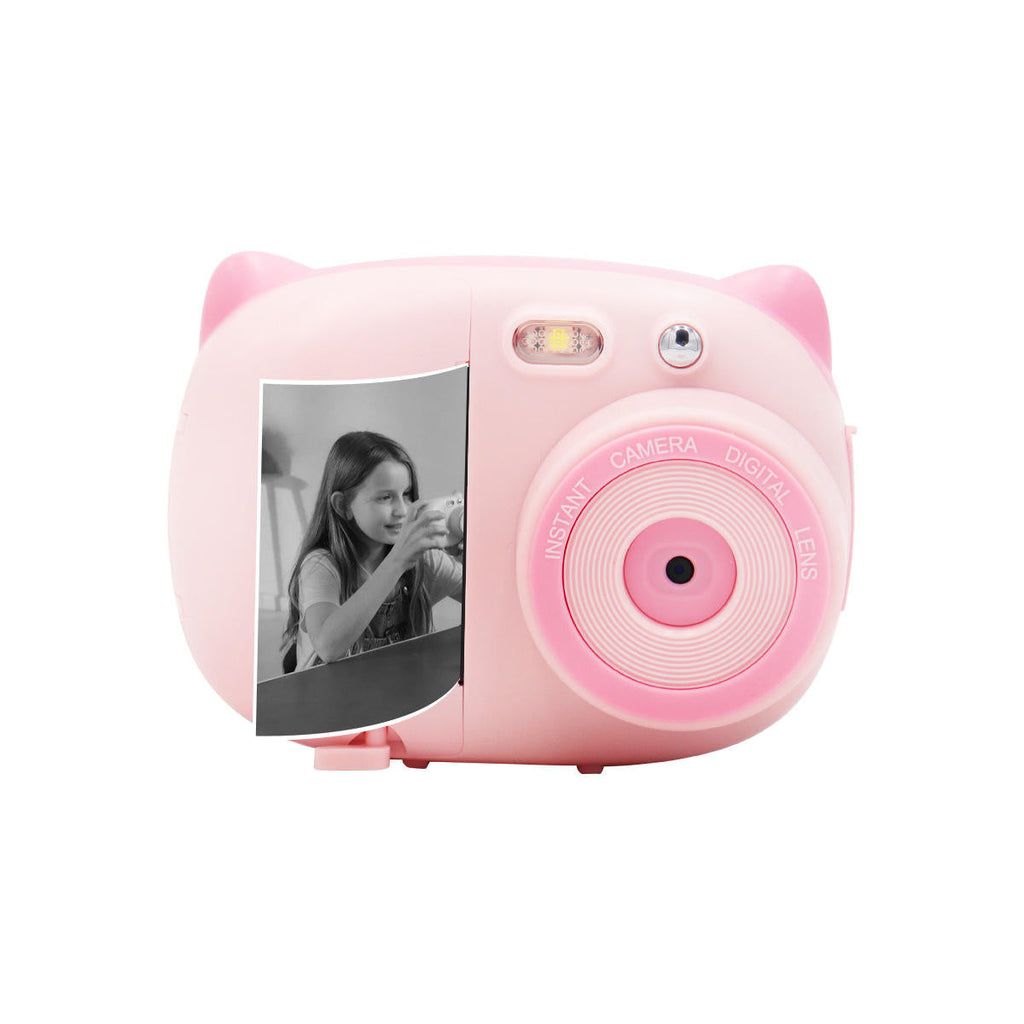 HD Mini15MP 1080P Portable Rechargeable Children Kids Instant Camera Photo Printer