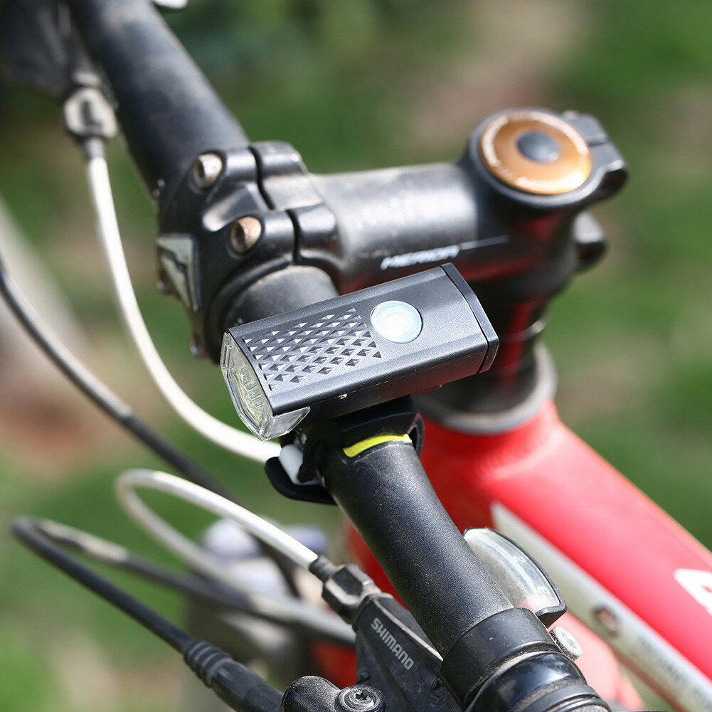 Bicycle Light Set 300lm 3 Modes Bike Headlight Front Lamp 4 Modes Safety Warning Taillight USB Rechargeable Waterproof Cycling