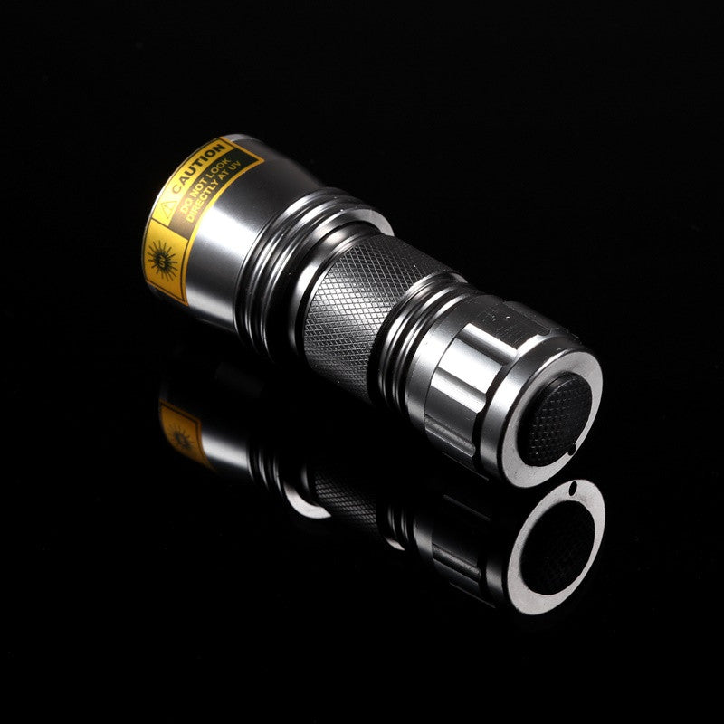 21LEDs 400nm Violet UV LED Flashlight Fluorescence Sterilization Banknote Detection Pen