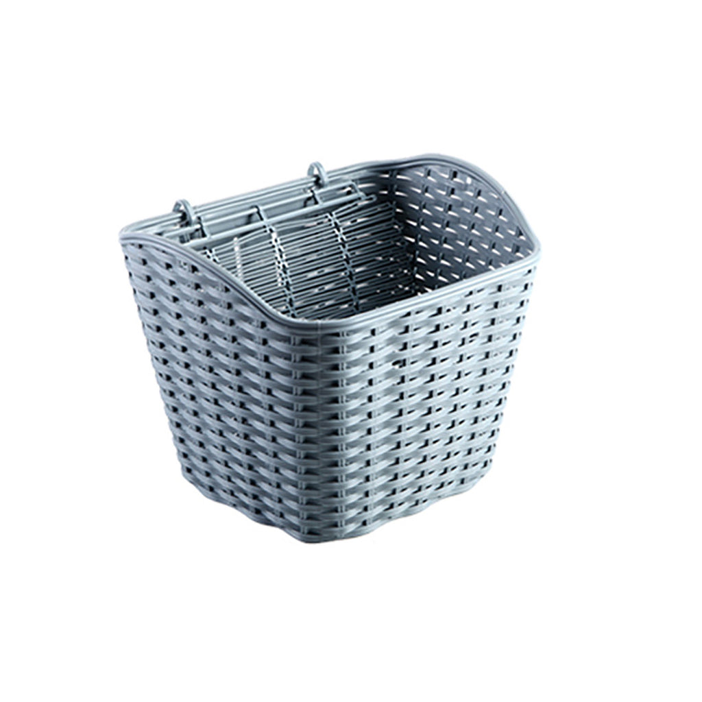 Bicycle Basket Plastic Shopping Wicker Storage Basket Folk Craftsmanship