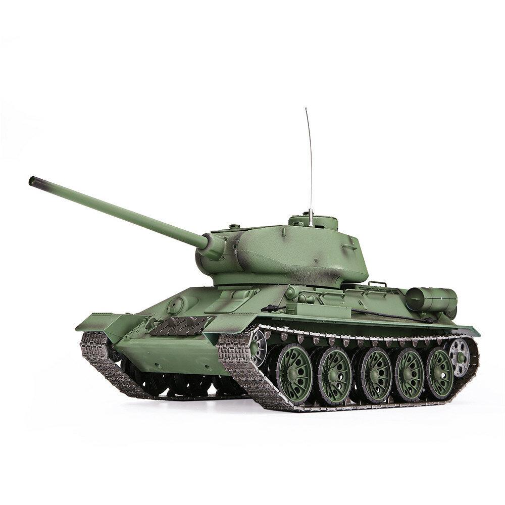 RC Tank RTR 2.4G 320-Degree Rotating Turret with Simulation Sound and Smoke Effect Full Proportion Remote Control