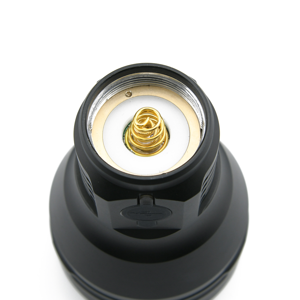 875m USB-C Rechargeable Flashlight + HLY 26650 5000mAh 3C Power Battery
