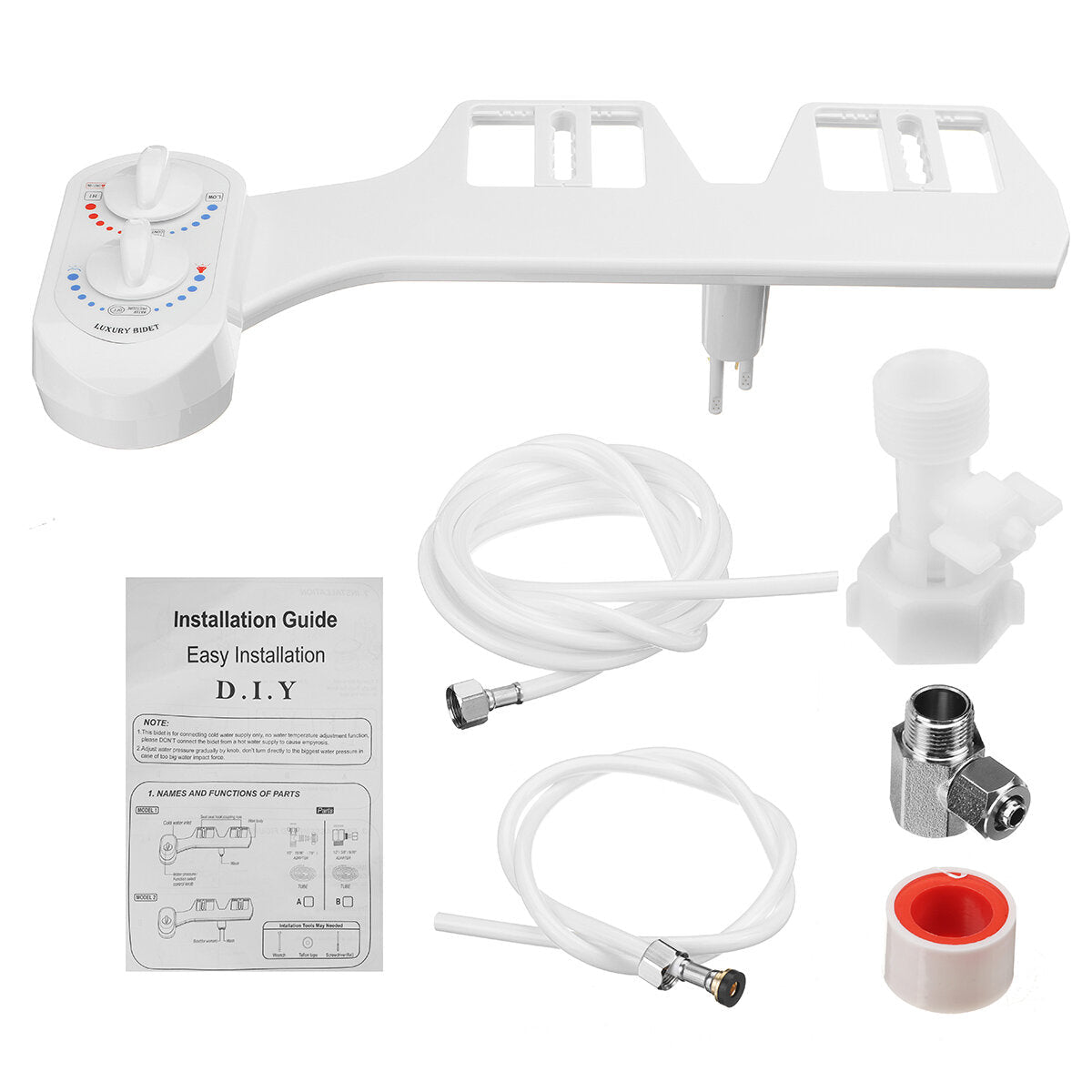 Nozzle Fresh Water Wash Spray Cleaning Device Bidet Smart Toilet Cleaner Seat