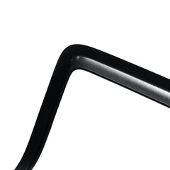 Glossy Black Front Grill Outline Trim Cover Overlay