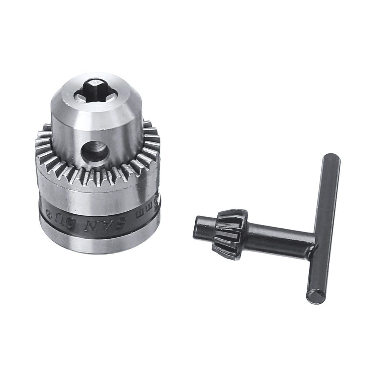 Keyless Drill Chuck Screwdriver Impact Driver Converter Adaptor Hex Shank Kit