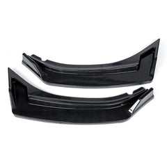 3Pcs Carbon Fiber Look Car Front Bumper Splitter Lip Diffuser Body Kit Spoiler Guard Protection