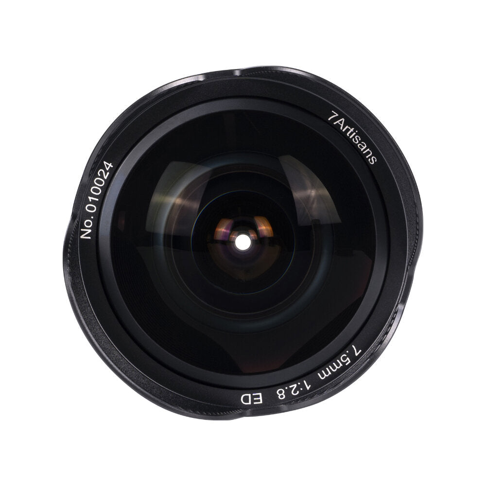 7.5mm f2.8 Fisheye Lens 180 APS-C Manual Fixed Lens for Canon EOS-M Mount for Fuji FX for Sony Cameras