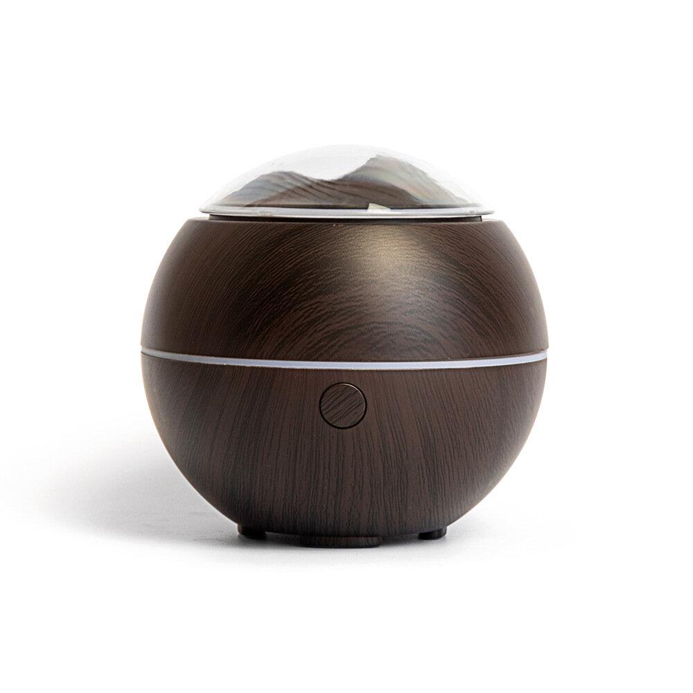 100ml Mini Humidifier Aroma Essential Oil Diffuser USB 2 Gear Ultrasonic Fog Mist Maker with Colorful Lights for Home Bedroom Office