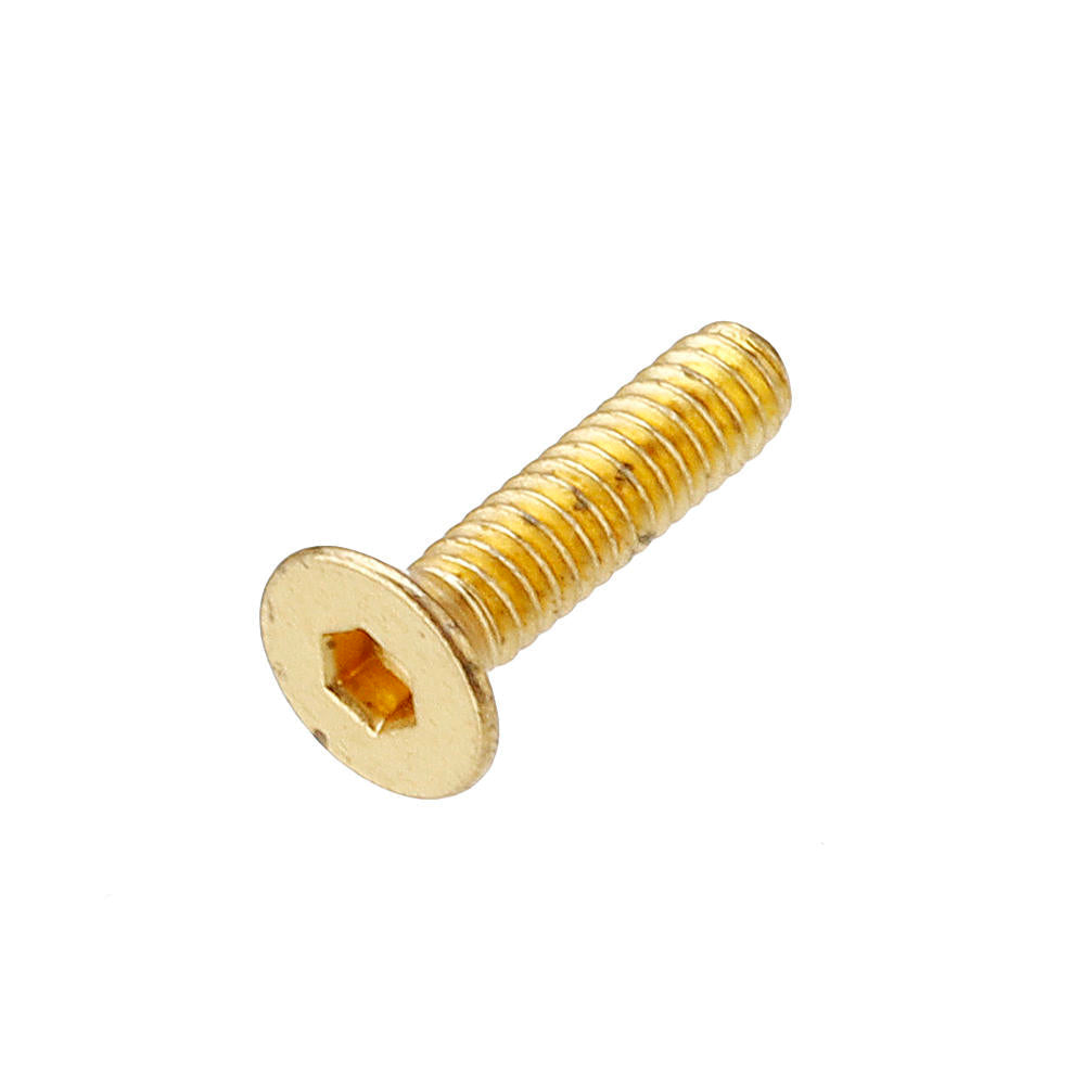 50Pcs Titanium Plated M2 Hex Socket Flat Head Countersunk Screws Alloy Steel 12.9 Grade Screw Bolt M2*8