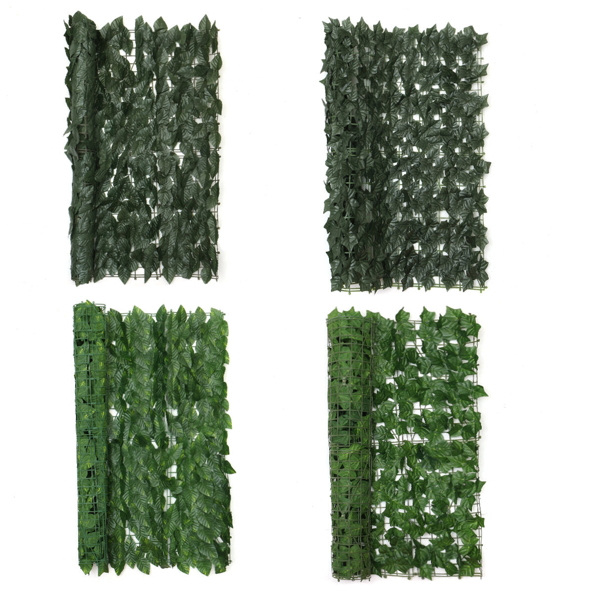 1x1M Artificial Faux Ivy Leaf Privacy Fence Screen Hedge Decor Panels Home Garden Outdoor