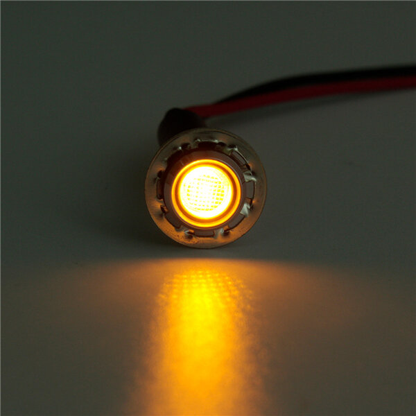 3-Pin SPST 12V 12A LED On/Off Rocker Switch Illuminated Waterproof