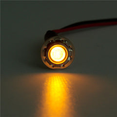 3-Pin SPST 12V 12A LED On/Off Rocker Switch Illuminated Waterproof