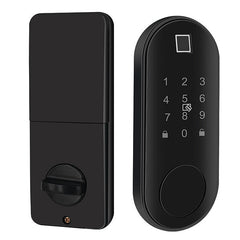 Smart Lock Password Keyless Voice Indicated Door Lock Biometric Digital Smart Door Lock for Home Security