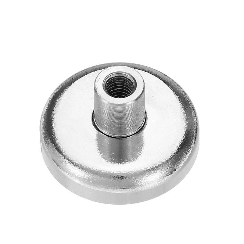 32x48mm 34kg Neodymium Recovery Magnet Metal Detector Eyebolt Circular Ring