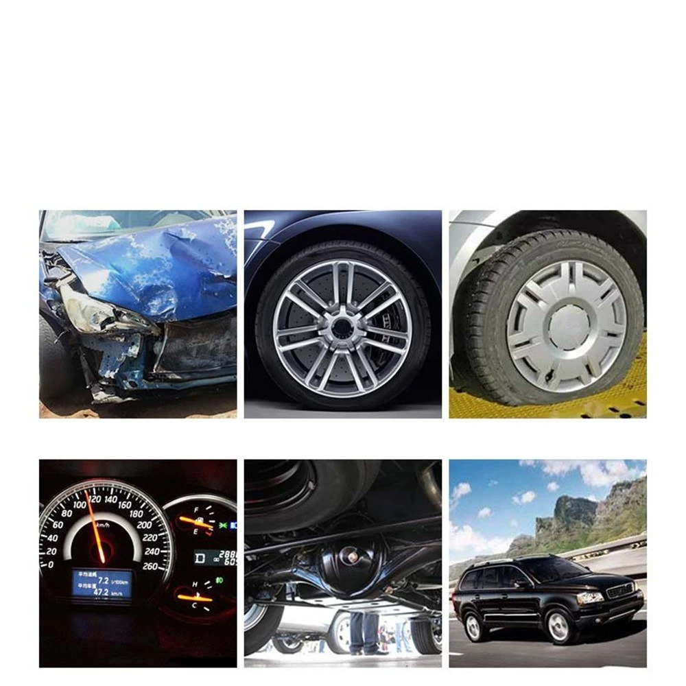 USB Car TPMS Tire Pressure Monitor Alarm System Wireless Transmission
