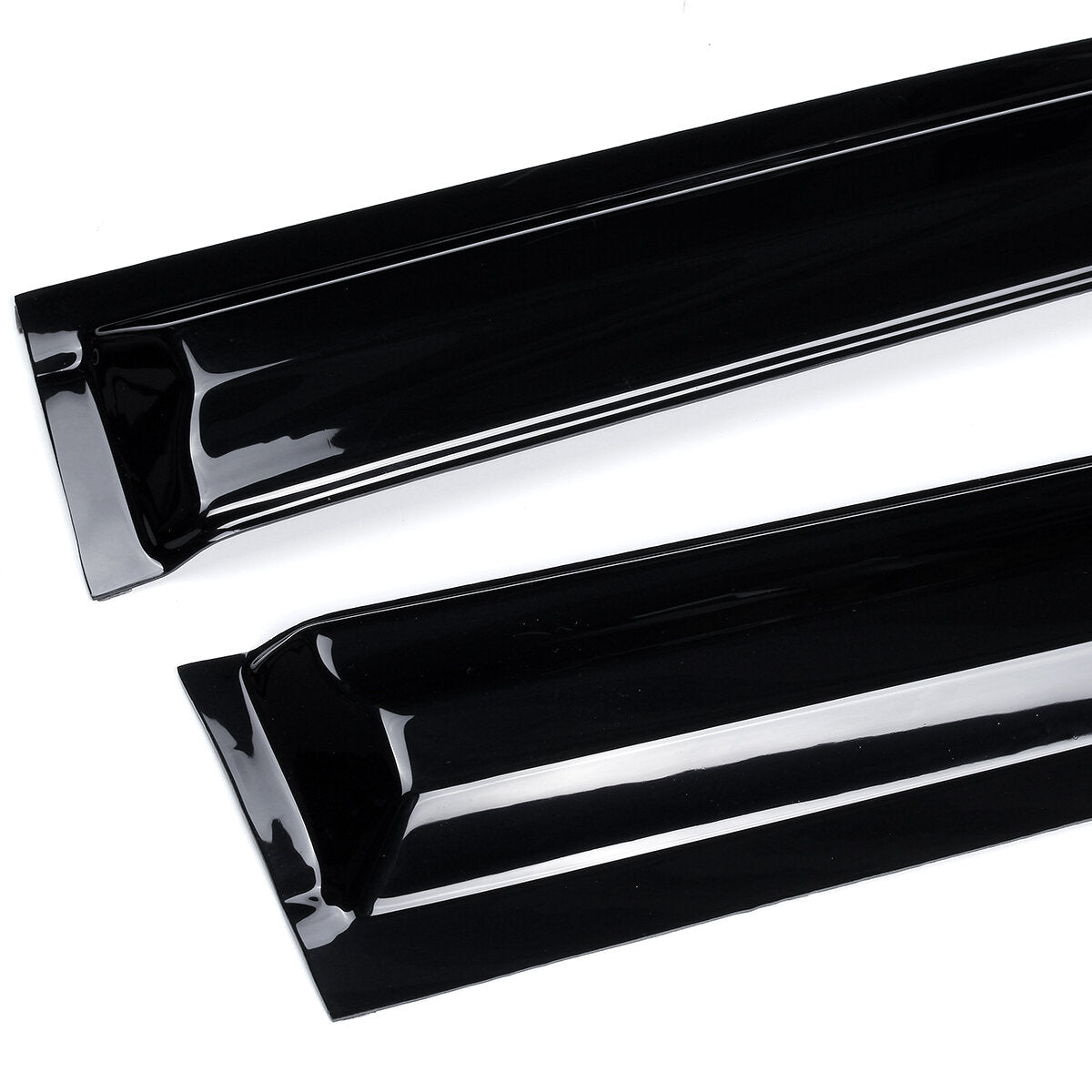 4Pcs Plastic Exterior Visor Vent Shades For Honda Accord 2008-2012 8TH Window Sun Rain Guard Deflector