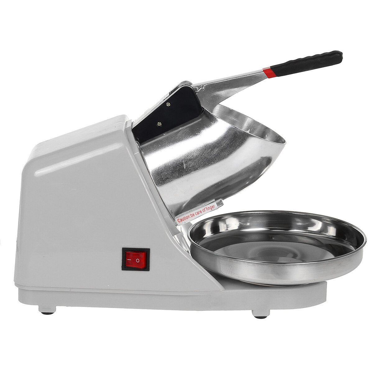 65KG/H 2200R/min Electric Ice Crusher Shaver Commercial Machine Snow Maker