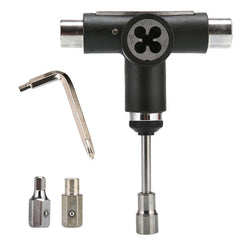 T Type Multifunctional Scooter Adjusting Tool Universal Allen Wrench Screwdriver Sandpaper Socket Wrench Skateboard Repair Tool