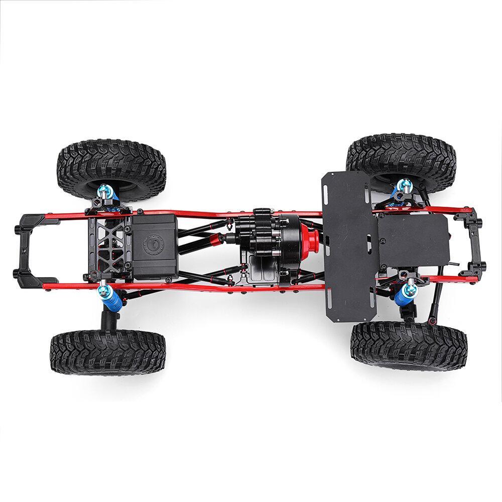 4WD Pre-assembled CNC Frame RC Car Crawler Parts Straight Bridge Version