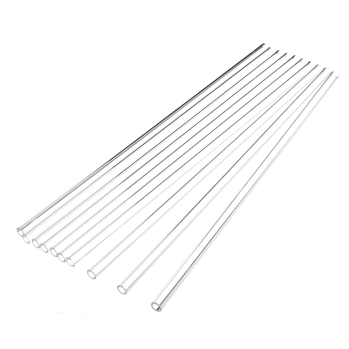 10pcs 350mm OD 7mm 2mm Thick Wall Borosilicate Glass Blowing Tube