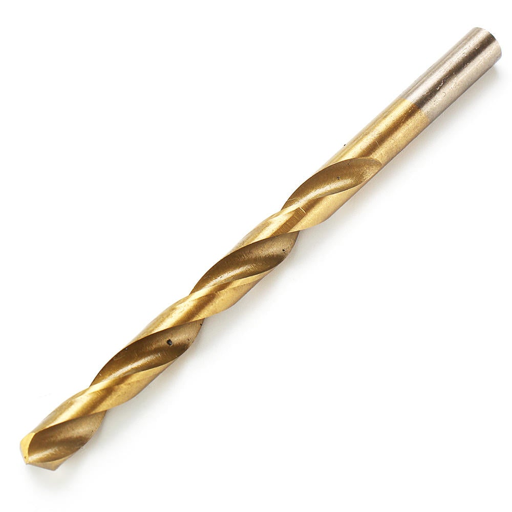 29Pcs 1/16 to 1/2 Inch Titanium Coated HSS Twist Drill Bit Set 118 Degree Point with Plastic Box for Wood Aluminum Copper