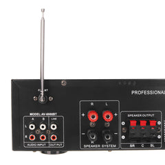 Home Hi-Fi Digital Amplifier Bluetooth 5.0 AV-6060BT Audio Power 800W Car Stereo Karaoke Professional Amp Subwoofer