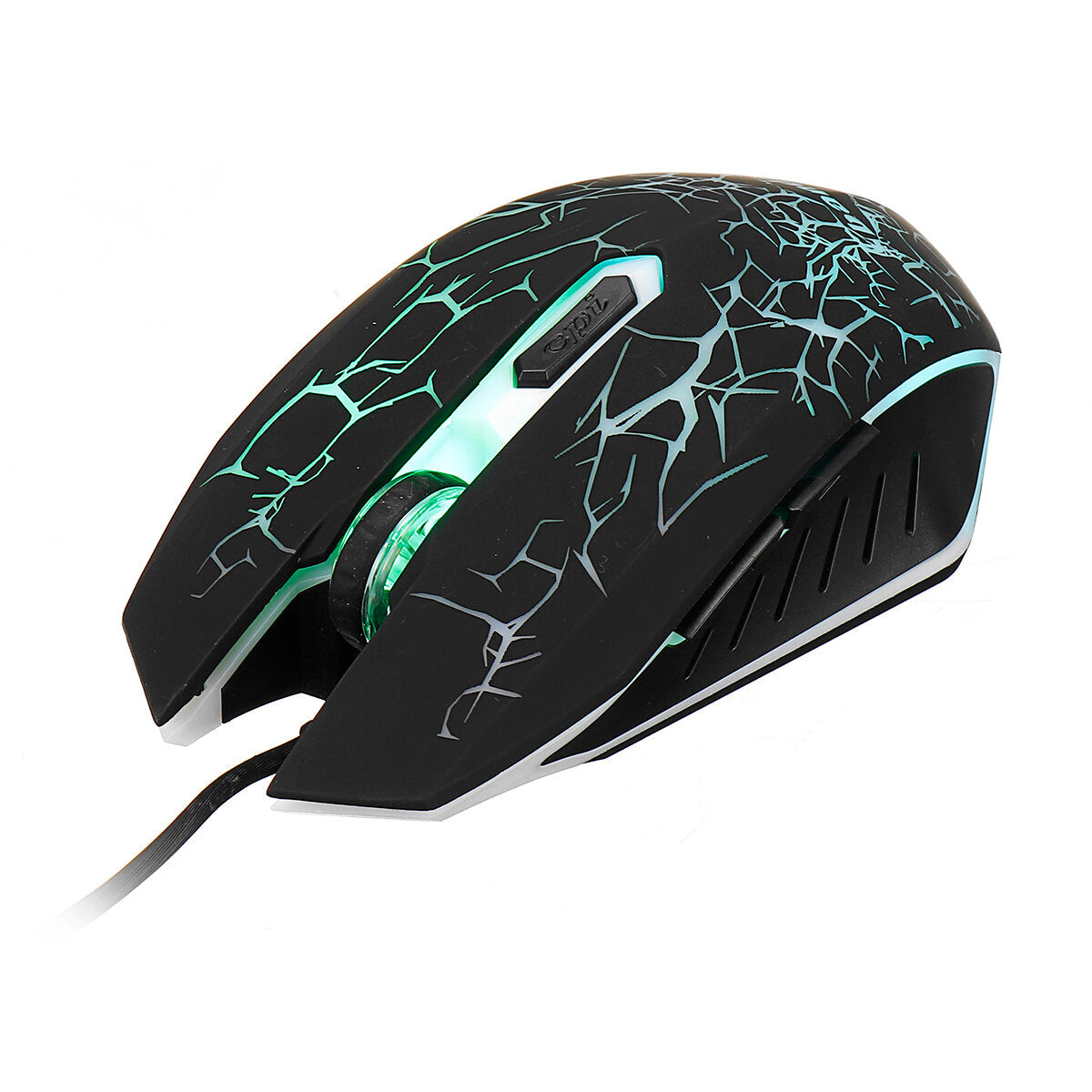 4Pcs Gaming Devices Set 104 Keys LED Backlit Gaming Keyboard 3600DPI Ergonomic Mouse 3.5mm Wired Headset Anti-slip Mouse Pad Combo
