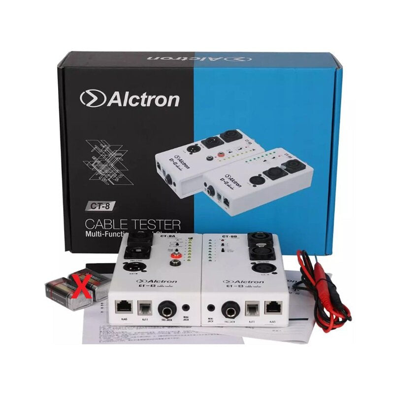 Professional Multi-purpose Audio Cable Tester Line Test Instrument Engineering Wiring Separation Test