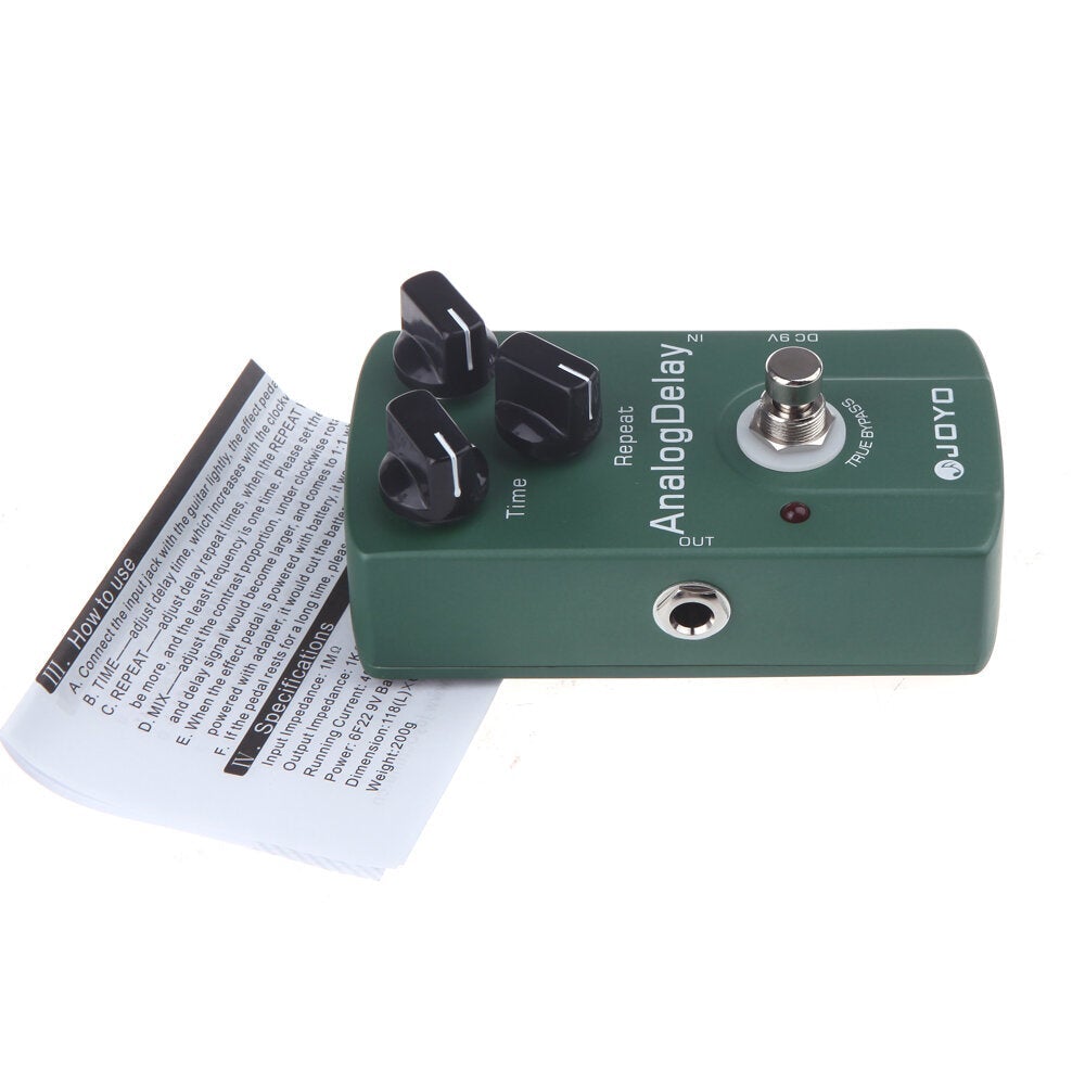 Analog Delay Electric Guitar Effect Pedal Guitarra Effects Stompbox True Bypass