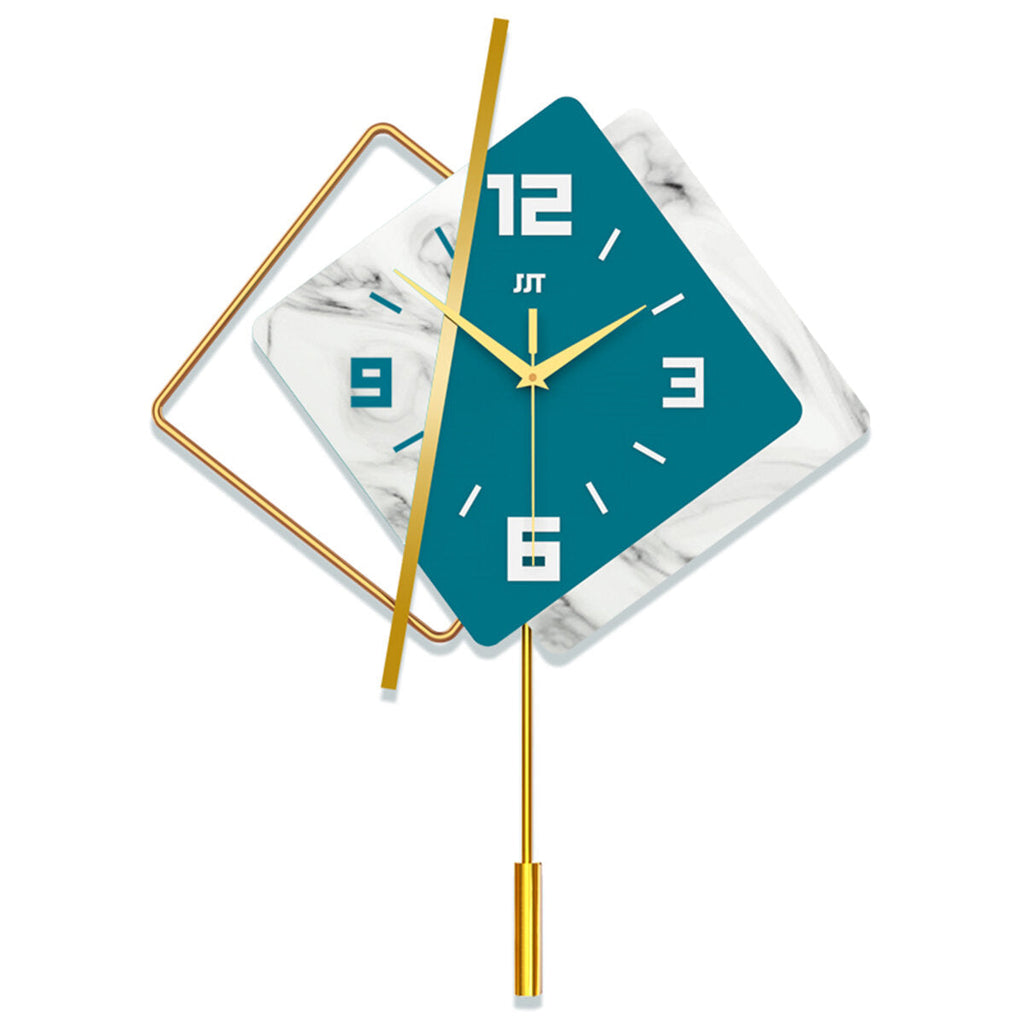 Light Luxury Clock Wall Clock Living Room Creative Home Decoration Watch Fashion Simple Art European Wall Clock without Battery