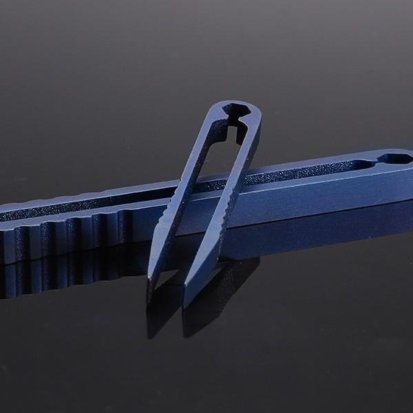EDC TC4 Titanium Alloy Mini Blue Tweezers Portable Tool 44mm/82mm