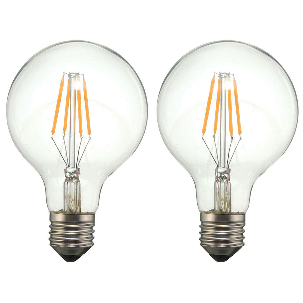 Dimmable E27 4W COB Warm White 400Lumens Incandescent Edison Retro Light Lamp Bulb AC110V AC220V