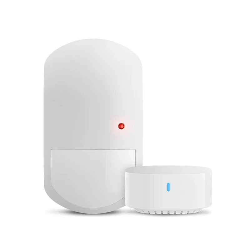Smart Home Gateway PIR Motion Sensor Detect Alert For Safty Care Wireless Home Security Driveway Alarm Work With Alexa By S3 HUB