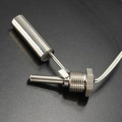 Stainless Steel 10W Liquid Water Level Sensor Horizontal Mounting Float Switch