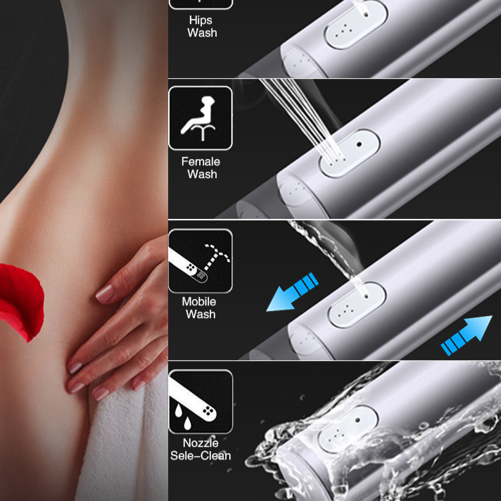 Smart Electronic Bidet Toilet Seat Cover with Smart Side Panel